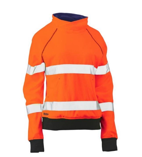 Picture of Bisley,Women's Taped Hi Vis Fleece Jumper